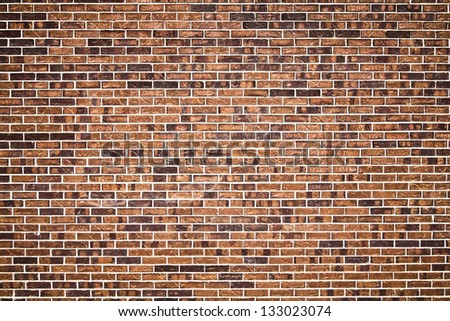 Brick wall detailed texture taken outdoor with natural sun light