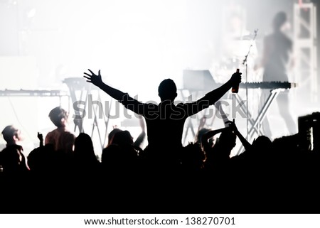 Very good crowd during a big show Very good crowd during a big show