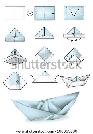Paper Boat Instructions