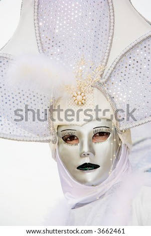 A woman in costume at the Venice Carnival (11)