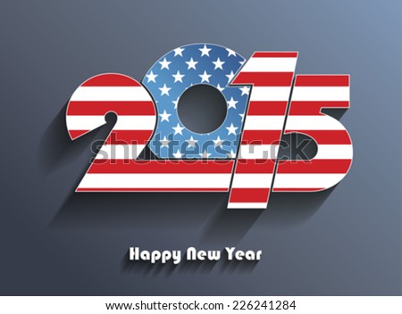happy new year 2015 creative greeting card design in happy new year 2015 creative greeting card design in