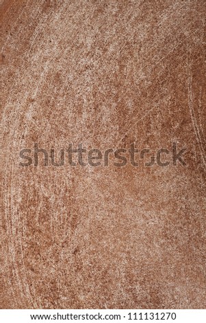 brown rust old metal plate background, rough texture