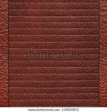 brown leather background or grain rough texture