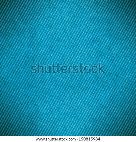 blue abstact paper background or slanting stripes pattern cardboard turquoise texture