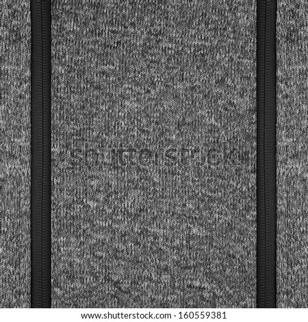 grey canvas background or black and white textile texture with zips