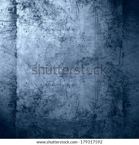 blue metal background or bronze rough pattern texture