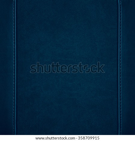 blue leather background or grain pattern texture