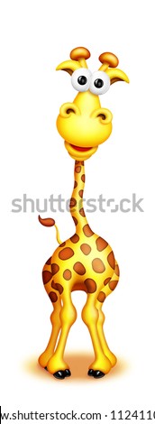 Cartoon Giraffe Cute