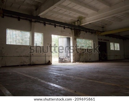 Factory interior