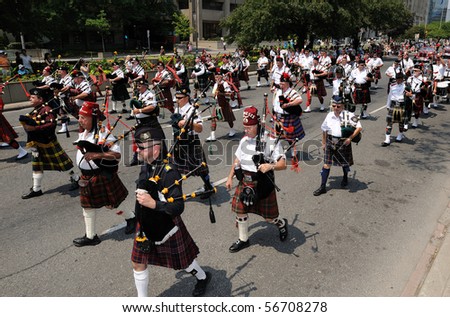 6: Shriners bagpiper are