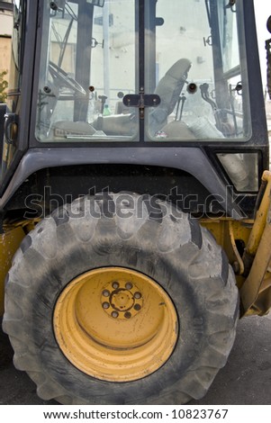 Operators cockpit for some heavy duty  construction equipment