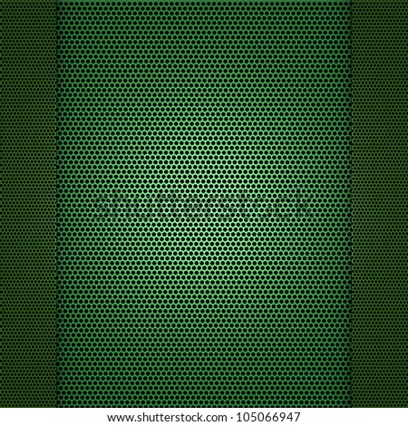 Green metal mesh, abstract background