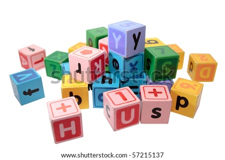 Letter Building Blocks