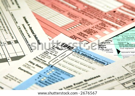 Standard 1040 Income Tax forms v.2