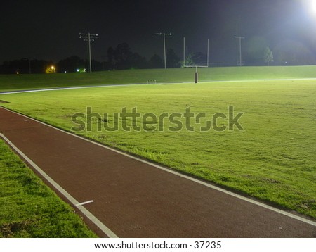 football field night