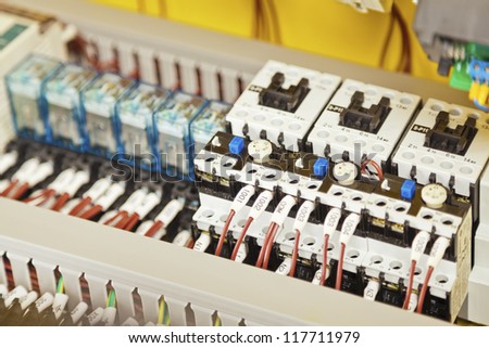 Electrical components, switches and wiring