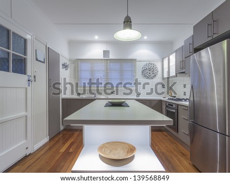 Small modern kitchen in Australian home