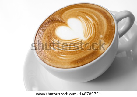 Cup of coffee with Love