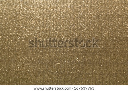 Gold metallic glitter fabric background