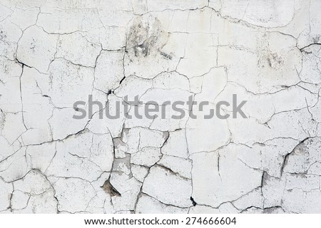 Old vintage crack wall