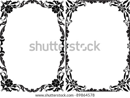 Picture Frames Silhouette