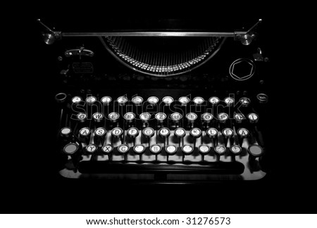 old typing machine