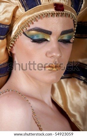 how to apply cleopatra makeup. the queen Egyptian+style+