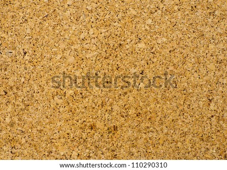Bulletin board of cork board texture
