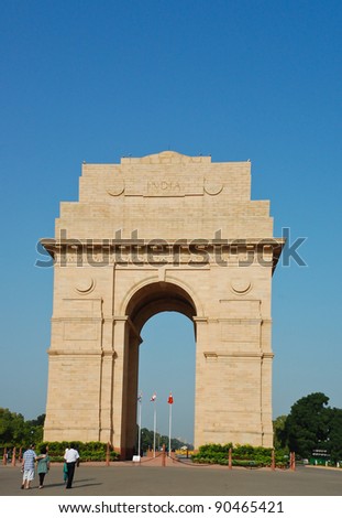 Indian gate is the national monument of India in New Delhi, India