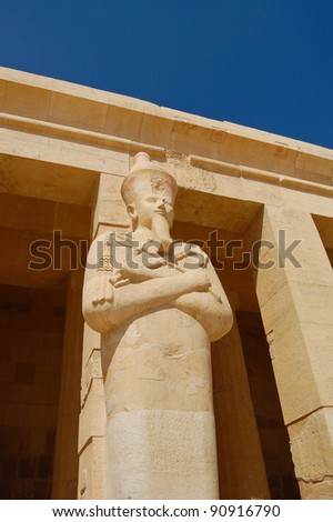 Statue of Queen Hatshepsut, Egypt.