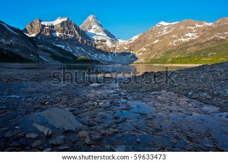 Majestic Mount Assiniboine in the Canadian Rockies