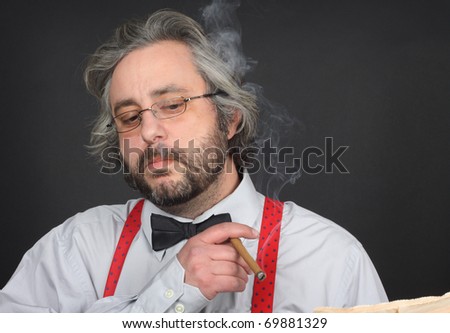 smoking tie