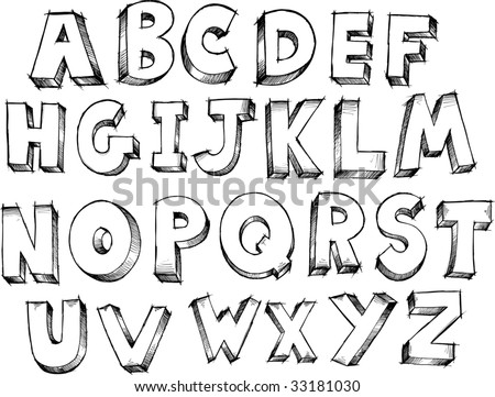 Unique Alphabet Fonts
