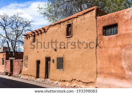 Oldest house in Santa Fe, New Mexico