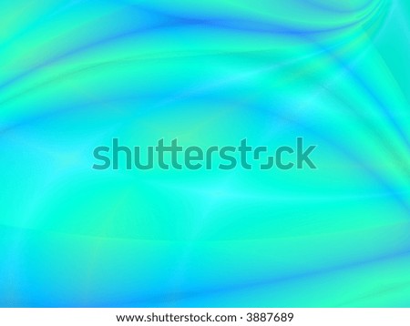 Fractal rendition of Blue swimming pool back ground