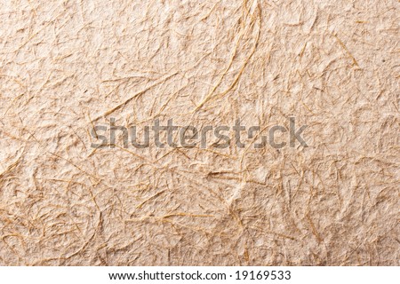 Handmade rice paper from Thailand texture