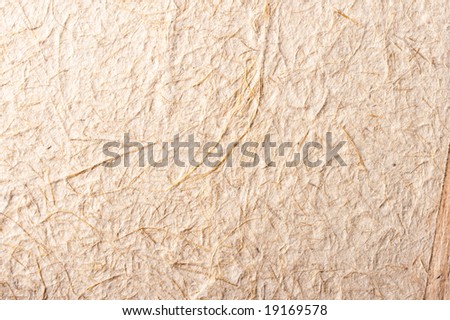 Handmade rice paper from Thailand texture
