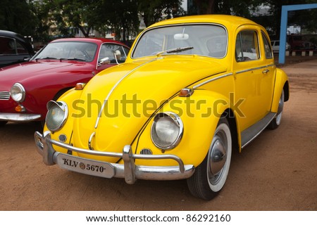  photo CHENNAI INDIA JULY 24 Volkswagen Type 1 Volkswagen Beetle