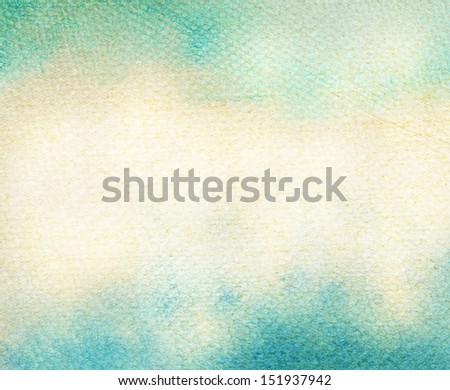 old paper background with abstract cloud paint