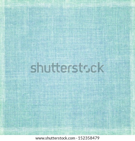 aged blue fabric texture with frames