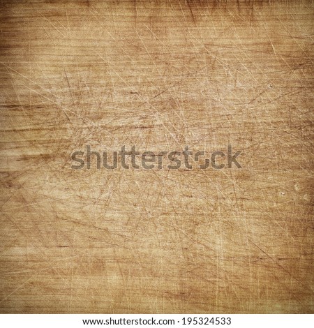 Grunge cutting board. Wood texture.