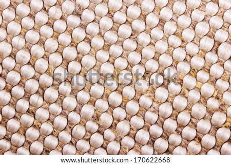 Macro beige cloth surface texture for background