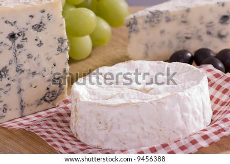 loaf of french cheese Camembert