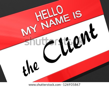 Hello My Name is \