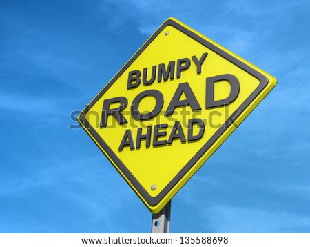 A yield road sign with 