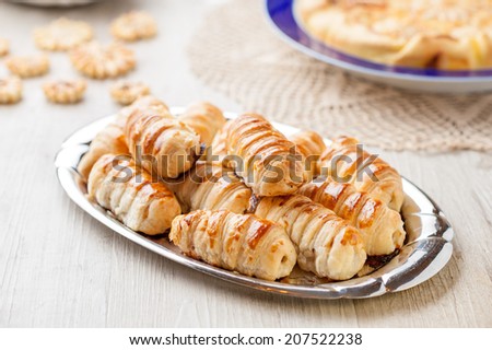 appetizers baked stuffed pasta rolls