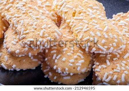 cookies with white sugar