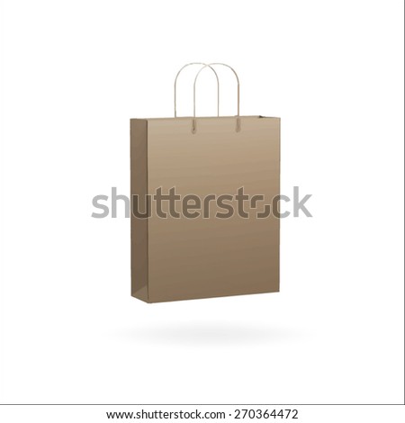 paper bags vector