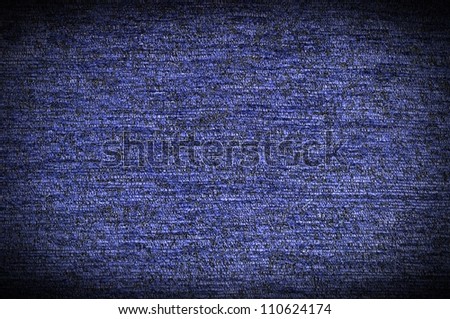 Blue material texture