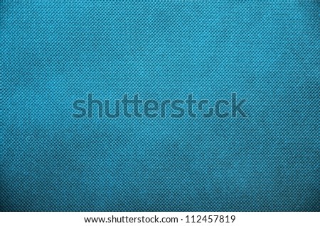 Blue material polipropylen texture or background